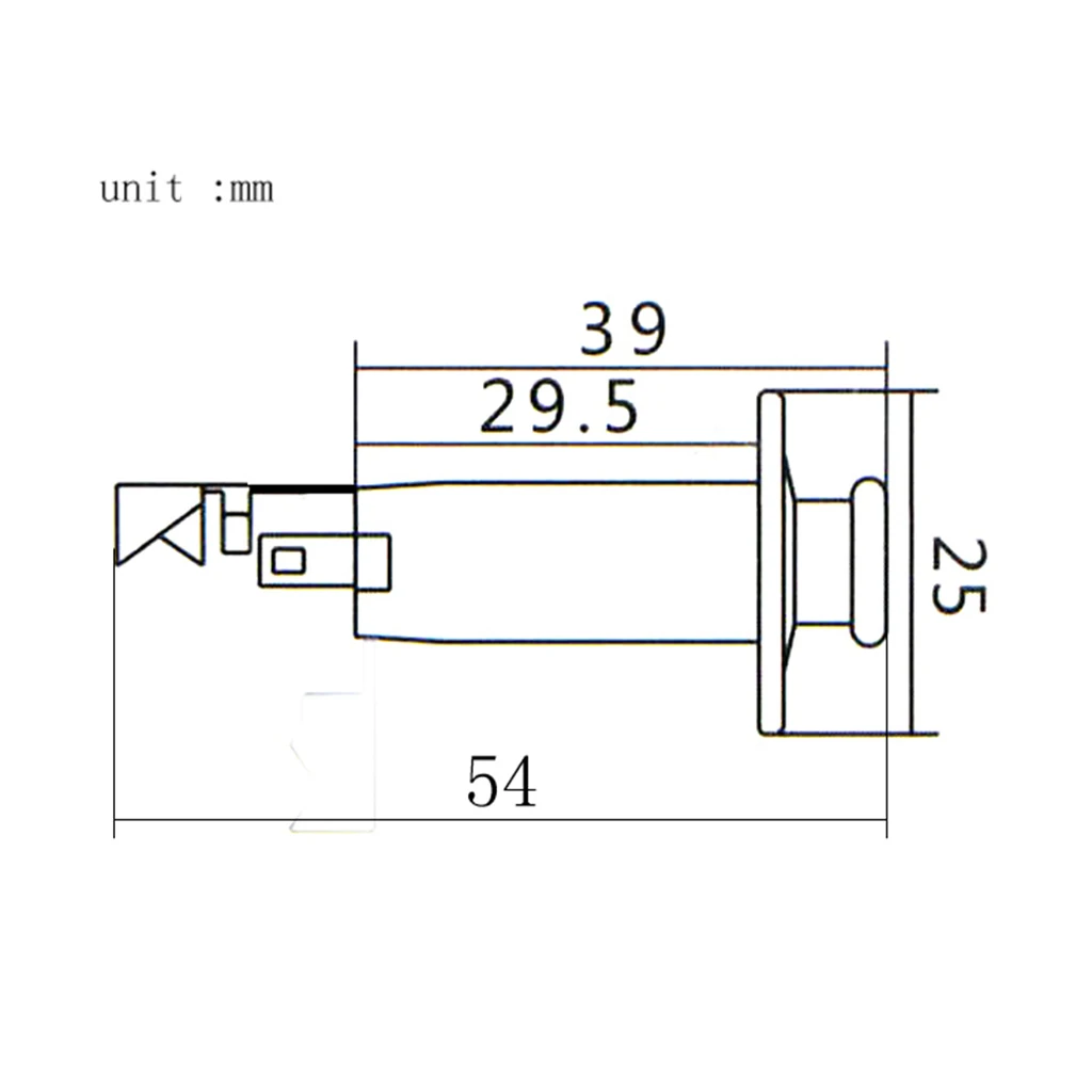 1/4'' Removable Jack End Pin Output Input Jack Strap Sockets for Acoustic Electric Guitar Gold