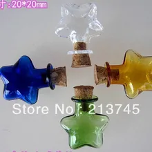 Ожерелье Подвеска пентаграмма Аксессуары для мобильных телефонов DIY поставки флакон кулон/миниатюрная Подвеска/стеклянная бутылка желанная трубка