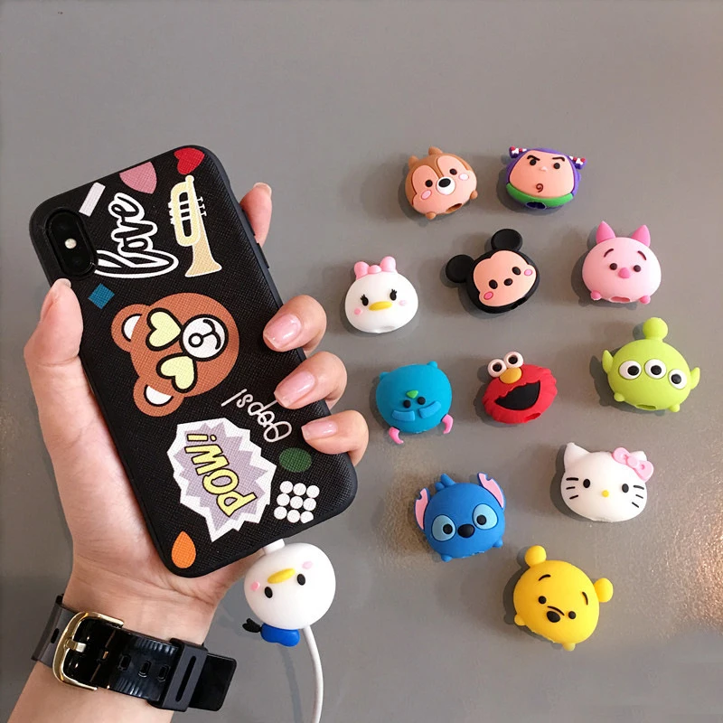 Cute Animal/USB Cable Protector For Iphone charger protector Cable/Wire