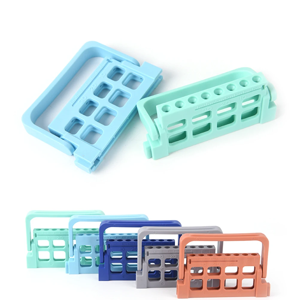 Plastic 1Pcs Dental Bur Holder Endo Dispenser Endodontic File Drill