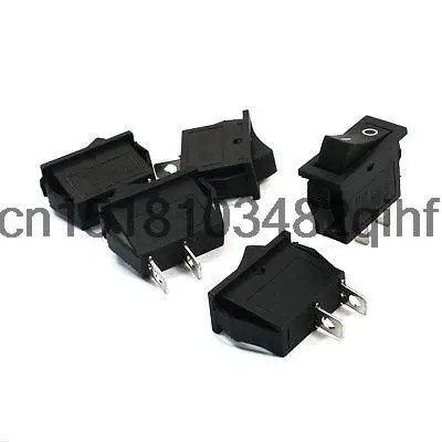 

5pcs KCD3 AC 250V/125V 15A/30A Latching SPST on/off 2-Position Rocker Switch