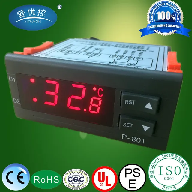 24VDC 10A thermometer aquarium thermal regulator for water chiller