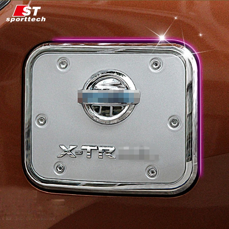 Fuel Cap Car Gas Oil Tank Cover Sticker For Nissan Fuel Door Lid Bezel