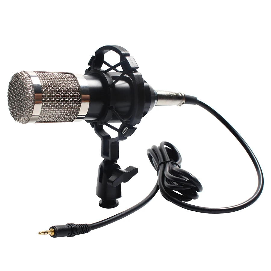 Professional microfone BM 800 Karaoke Microphone Condenser Microphone Kits Bundle Microphone for Computer Studio Recording