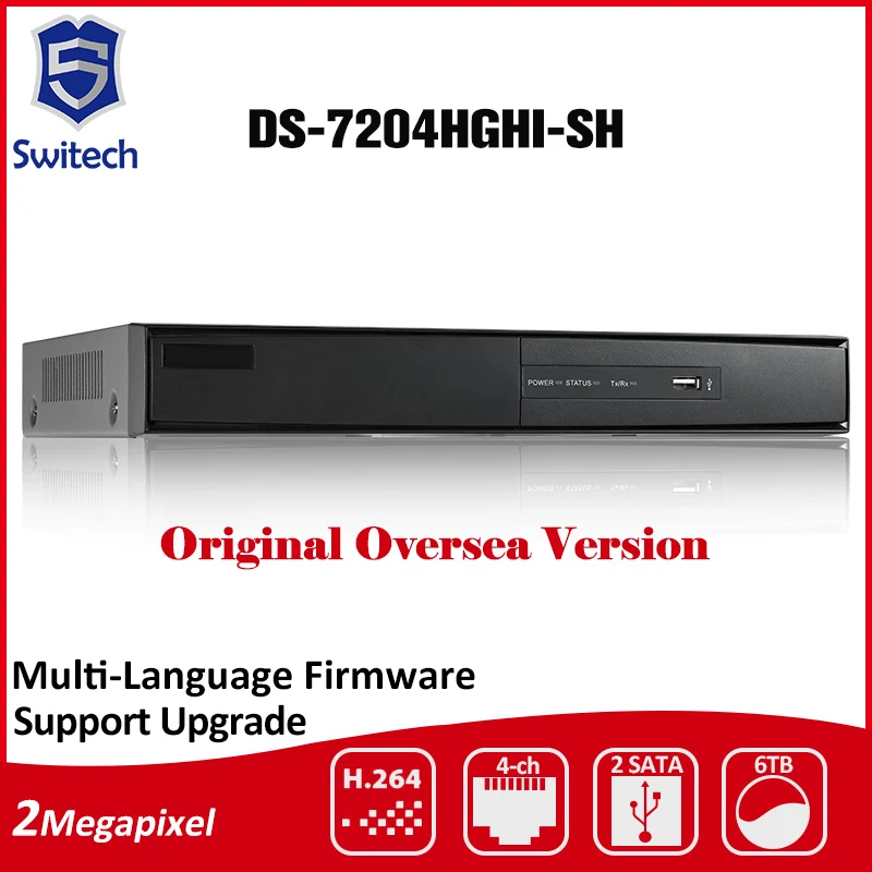 Hikvision Ds 74hghi Sh Turbo Hd Dvr 4ch I Sata H 264 Multi Language Support Hd Analog Ip Camera English Version 4ch Dvr Turbo Hd Dvr Dvr 4chanalog Ip Aliexpress