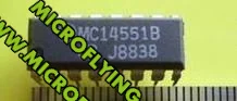 

2PCS/LOT MC14551BCP MC14551 DIP-16 Multiplex switch apparatus IC