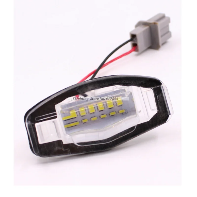 Белый светодиодный номерной знак без ошибок 18SMD светильник Honda Civic EM2/ES7 City Legend Accord