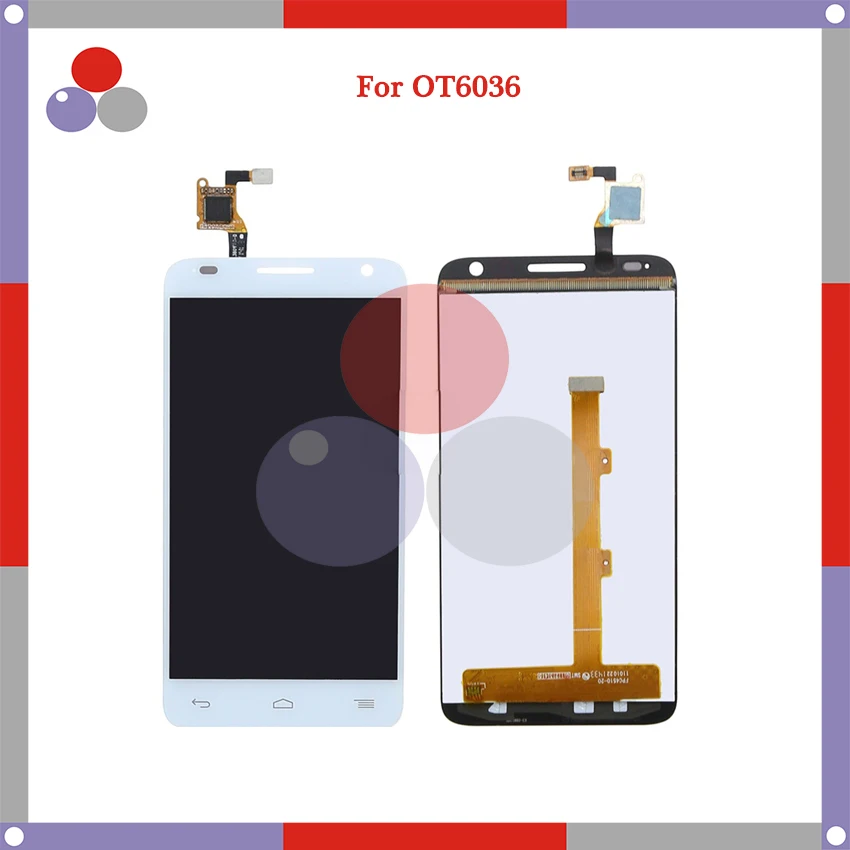 4 5 &quotдля Alcatel Idol 2 mini S 6036Y 6036A 6036 OT6036Y OT6036A ЖК-дисплей кодирующий преобразователь