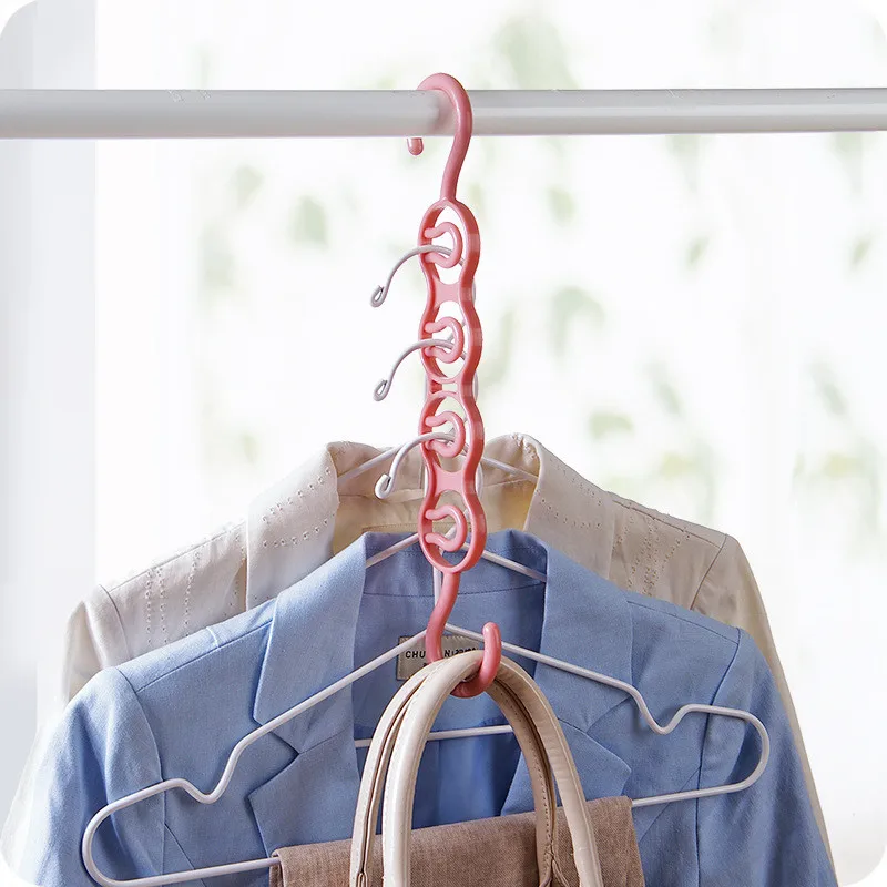 Многопортовый опорный круг вешалка для одежды сушилка для одежды многофункциональная пластиковая вешалка для шарфов вешалки для одежды Вешалки для хранения