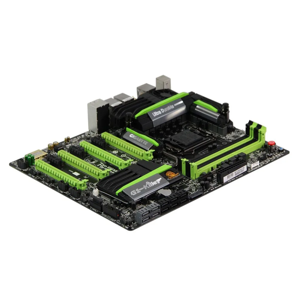 Perfect Original Used Desktop Motherboard Gigabyte G1.Sniper 5 Z87 LGA 1150 Core i7 i5 i3 DDR3 32G SATA3 USB3.0 HDMI PCI-E 3.0 E-ATX 2