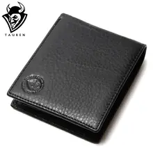 Hommes Portefeuille Promotion Excellente Véritable de Vache En Cuir Noir Pour Bureau Homme Hommes Cru Portefeuilles