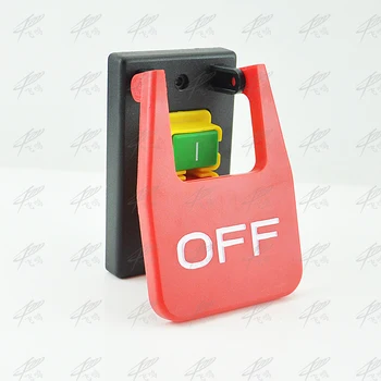 

220V-240V 16A 5E4 Table Saws Electromagnetic Pushbutton Switch Paddle Switch KJD17B-16