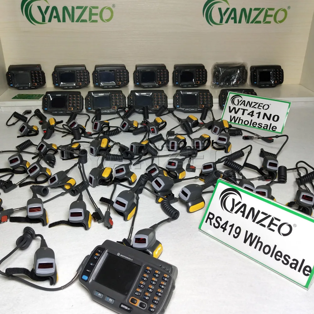 

RS419-HP2000FSR For Zebra Symbol WT41N0 WT4090 Wearable Ring Barcode Scanner Seller Refurbished