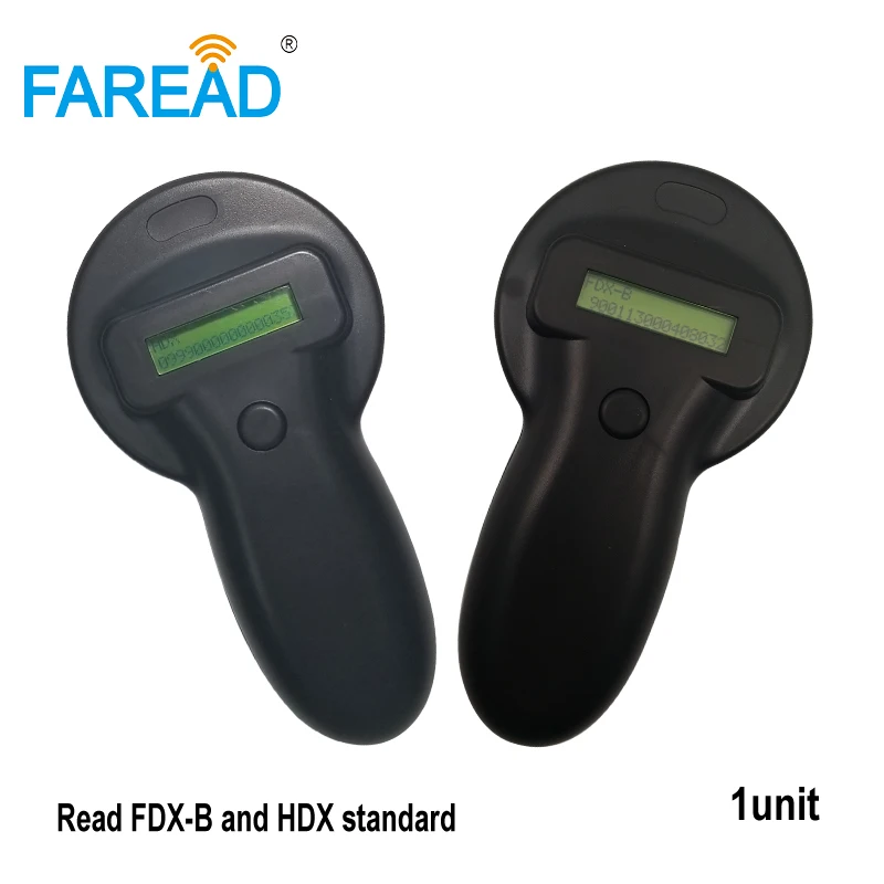 Best sale International standard 134.2KHz Animal RFID chip tag reader