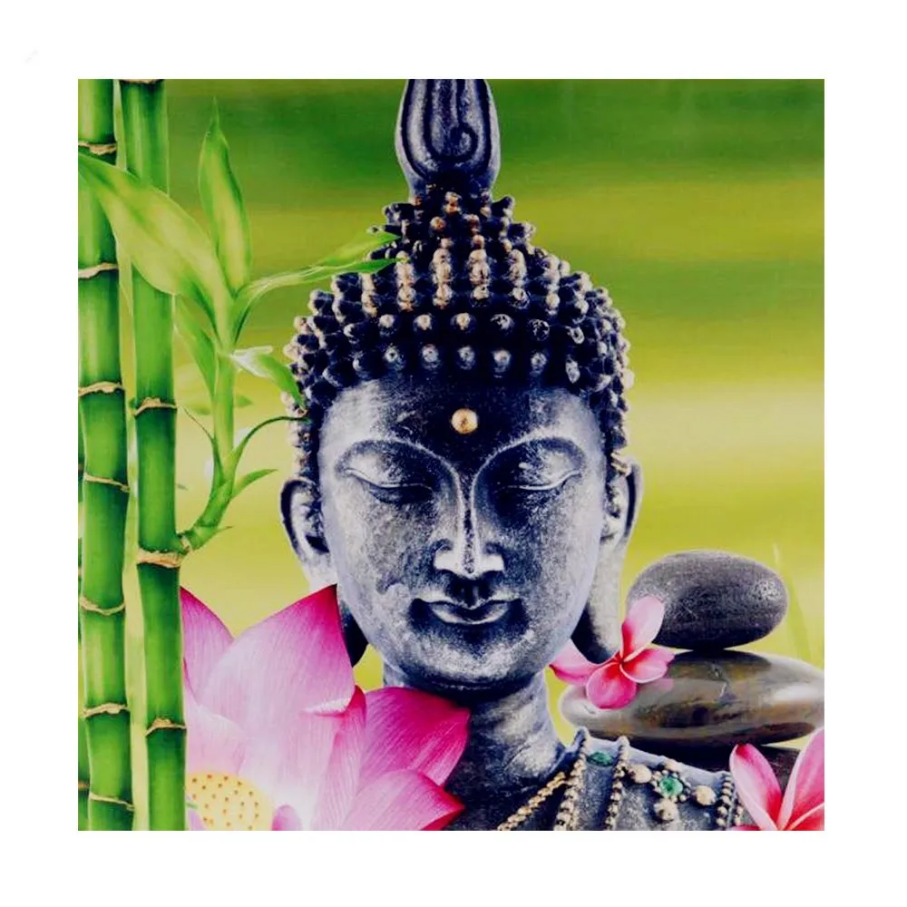 DIY Diamond Embroidery Buddha Rhinestones Pattern Full Diamond Mosaic Painting Sets Home Decor Religiouss Handicraft Gifts_