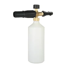 Регулируемый Автомойка лейки 1L с HDPE Давление омывателем конус бутылка рот без копье инструменты автомобилей