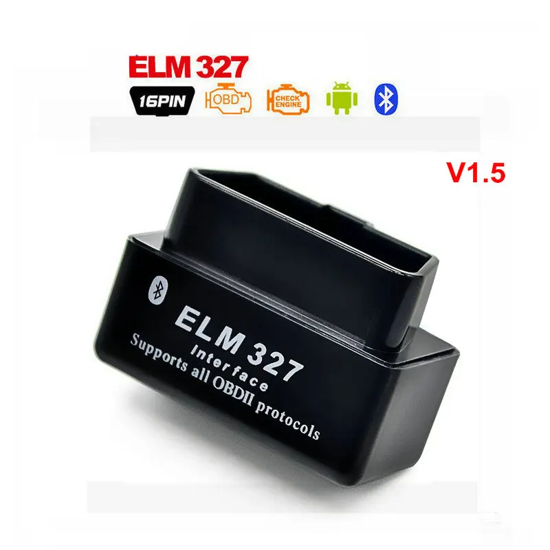 

A+++ Quality ELM327 Bluetooth with PIC18F25K80 chip V1.5 mini ELM 327 Auto diagnostic-tool OBD 2 code reader for Android