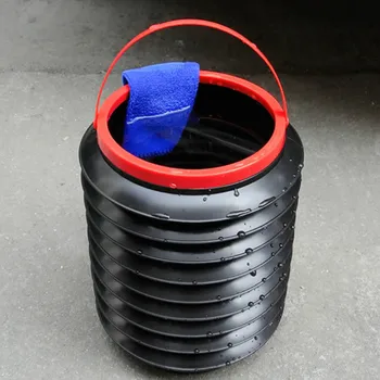 

Foldable Multifunction Portable Car Auto Dust Bin Storage Bucket Trash Can Container Pop Up Garbage Bag