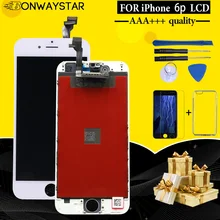 Качество AAA++, ЖК-дисплей, модель для iPhone 6 Plus, A1522, A1524, A1593, ЖК-экран в сборе, дигитайзер, замена с подарком
