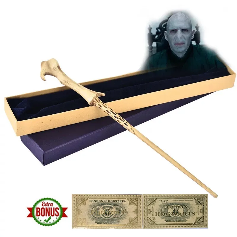 36 см Lord Voldemort You Know Who волшебная палочка металлические палочки Подарочная коробка