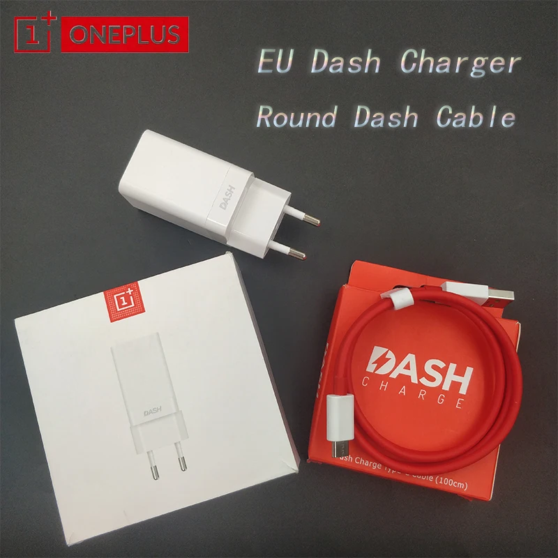 

Original Oneplus 5V4A USB Quick Charge Adapter 100cm Round Dash Cable EU Plug For Oneplus Five Six 7 6t 6 5t 5 3t 3 With Package