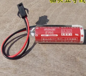 

2PCS ER6 AA 3.6V2000mAh Original Japanese Made with Black Plug