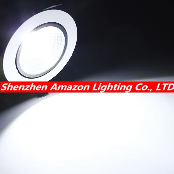 

15 Watt COB LED Down Light Recessed Kitchen Bathroom Lamp AC85-265V LED Ceiling light Warm White/Cool White Free shipping