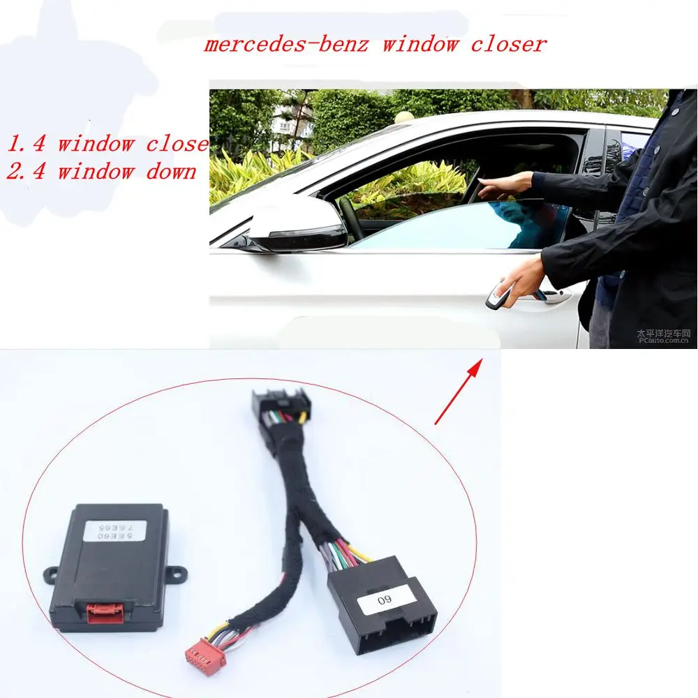 PLUSOBD Remote Car Window Closer Power Window Roll Up Automatic Close