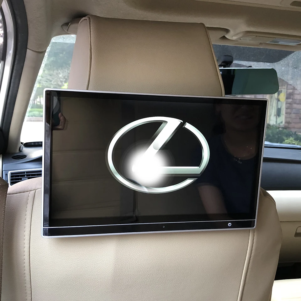 

2020 UI Style Latest Product Car Android 8.1 Headrest Monitor With Wifi Bluetooth HDMI Rear Entertainment System For Lexus NX300