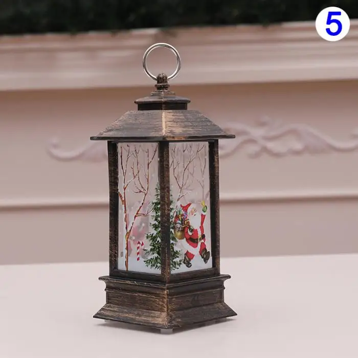 Рождественский подсвечник, светильник-фонарь, подсвечник, лампа для дома, вечерние, Декор