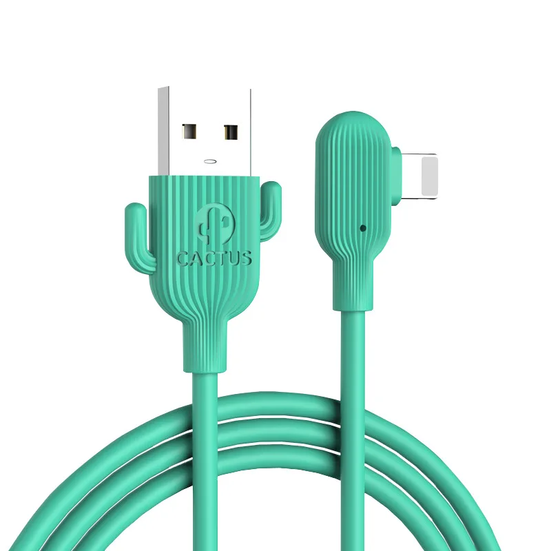 

Cactus Nylon USB Cable 90 Degree Fast Charger USB Cable for Xiaomi 8 Samsung S9 Plus Mobile Phone Type-C for Huawei P30 IPhone 8