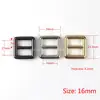 Metal Cast Tri-Glide Buckle 3 Bar Adjuster Slider Middle Center Bar Buckle for Leather Craft Bag Backpack Shoulder Strap Belt We ► Photo 2/6