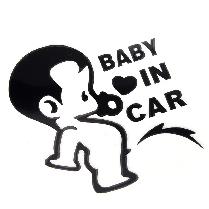 Милая забавная JDM наклейка на машину для детей и мальчиков борту бампера окна