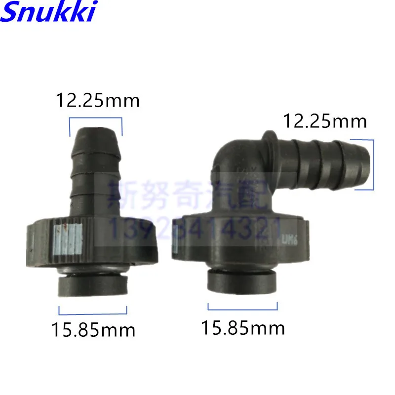 

high quality plastic connector fuel line quick connector for shaanqi delong EFI car for big truck car 2pcs a lot