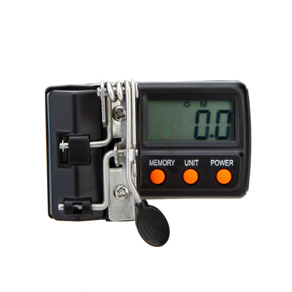 Fishing Electronic Night Fishing Depth Finder Counter Feeder Tackle Tool 999.9M Digital Display Line Counter