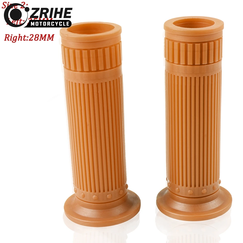 Для SUZUKI RM 85 125 250 RMZ/RMX 250/S 450/Z DRZ 70 125 400R/S/E/SM DR 200 SE/S 250R 650S 25 мм 28 мм руль ручка захваты - Цвет: Orange 25MM28MM