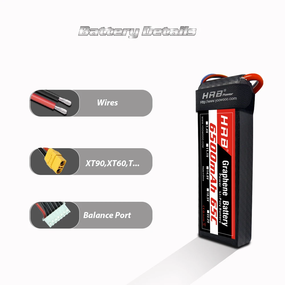 6500mah 65c 2