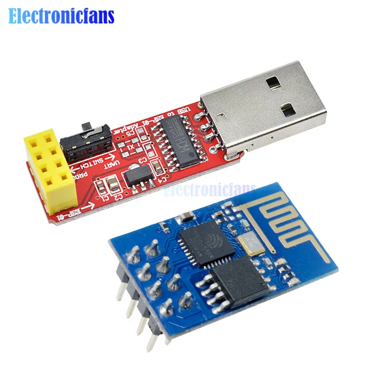 CH340 CH340G USB к ESP8266 ESP-07 ESP-01/01 S беспроводной Wifi разработчик плата модуль Wi-Fi Встроенная антенна к ttl модуль драйвера