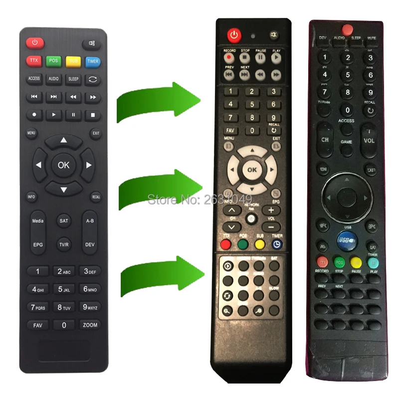 

remote control suitbale for openbox X5 Z5 remote and maybe skybox f6(see description)
