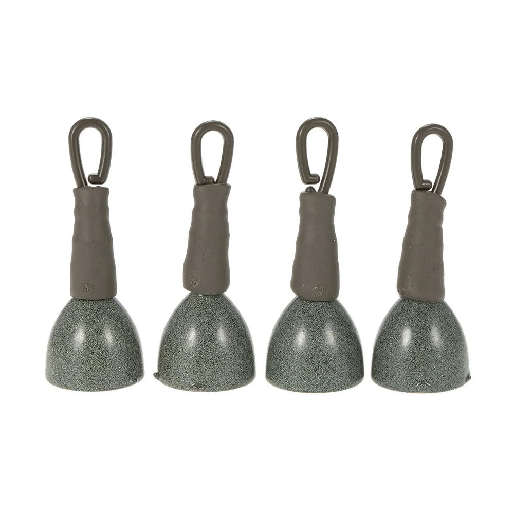 

4pcs Back Leads Weight Fishing Line Secure Clips Tackle Accessory Wear Resistant Nano-coating Design