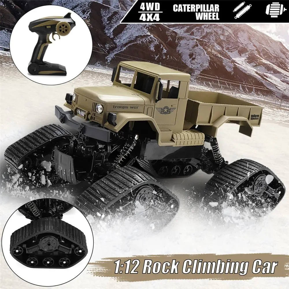 

1:12 Rock Climbing Car 2.4G Rc Car Remote Control Toys Controller Model Off-Road Vehicle Truck 4.5km/H Radio Control Car toy