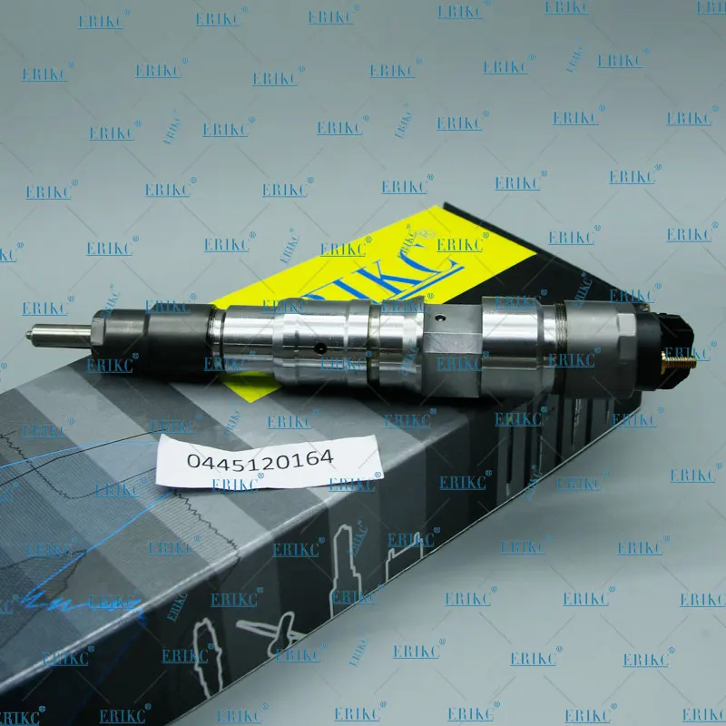 ERIKC 0445120164 авто запчасти двигателя Common Rail впрыска A60001112100A38 топливный инжектор в сборе 0445 120 164 для Yuchai 6G Eu3
