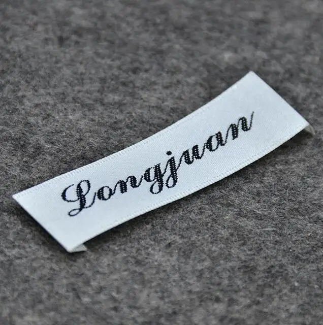 garment satin woven labels/main labels/collar tags/clothing labels/embroidered woven&printed