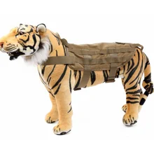 Абая 1000D нейлон Молл Тактические жилет для собачьей упряжки K9 Услуги Собака куртка в стиле милитари Открытый Охота Кинологический жилеты