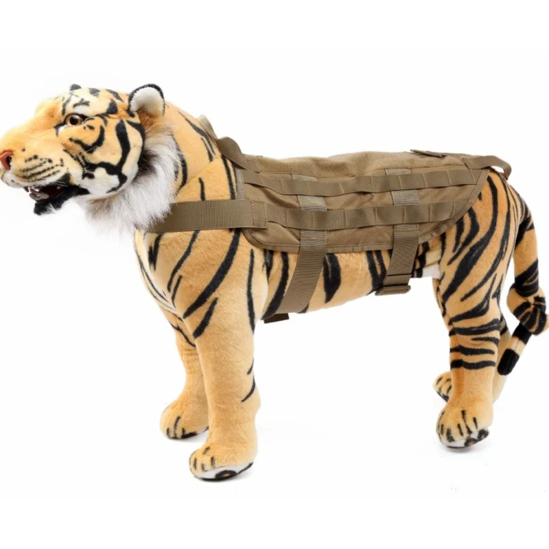 Abay 1000D Nylon Molle Tactical Dog Vest Harness K9 Service Dog Jacket