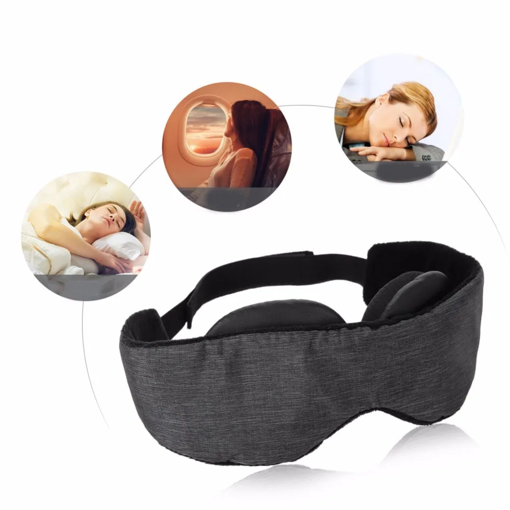 Модульная маска для сна крышка завязанными глазами Регулируемый 3D дышащий Отдых Путешествия сна маска для глаз повязка