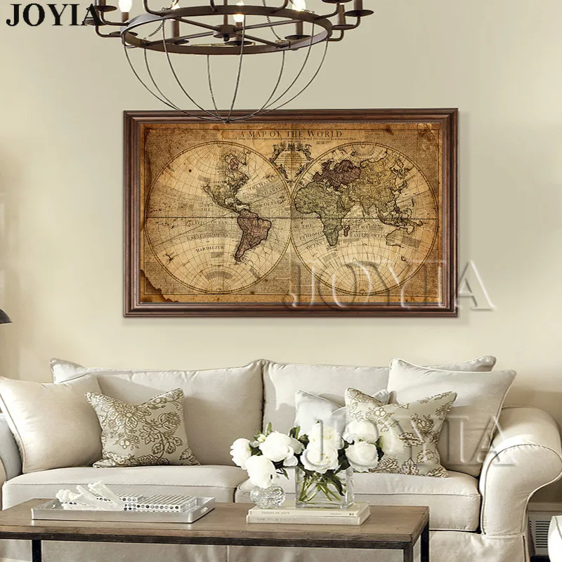 Us 5 49 45 Off Tanpa Bingkai Vintage World Peta Kanvas Seni Besar Lukisan Kaligrafi Retro Peta Navigasi Poster Home Kantor Dekorasi Dinding In Us 5 49 45 Off Tanpa Bingkai Vintage World Peta Kanvas Seni Besar Lukisan Kaligrafi Retro Peta Navigasi Poster Home Kantor Dekorasi Dinding In