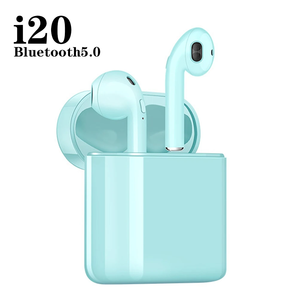 I20 tws 5 0 беспроводные наушники Bluetooth с микрофоном стерео гарнитуры тяжелый басовый