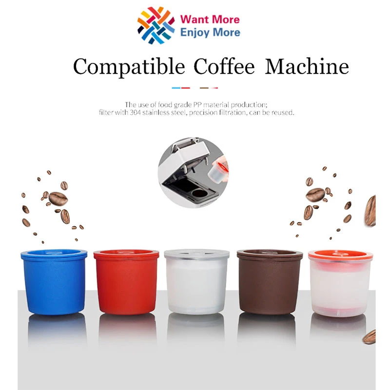 

Reusable iperEspresso Capsule Refillable Coffee Filter X9 X8 Y5 Y3 Coffee Filter Baskets Capsules Coffee Machine