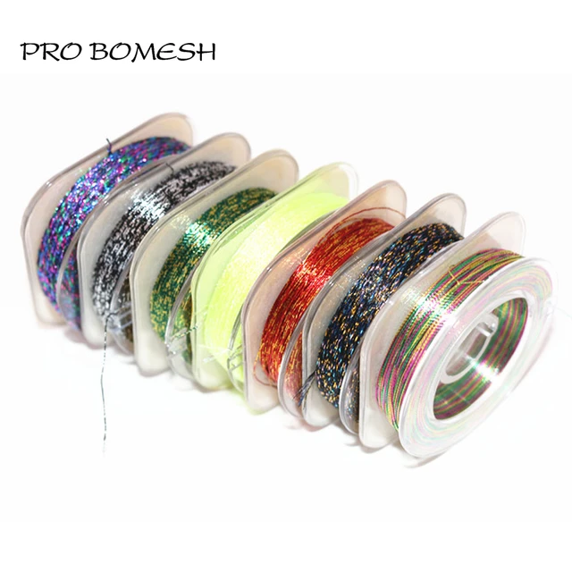 Pro Bomesh 7spools/lot 50m/spool 500d Metal Wrapping Thread Spinning Rod  Casting Rod Diy Fishing Rod Building Material Repair - Fishing Rods -  AliExpress